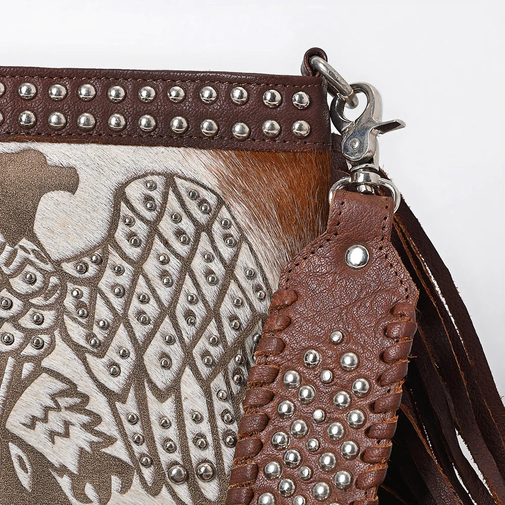 American Darling Crossbody Hair-On Genuine Western Leather Women Bag
