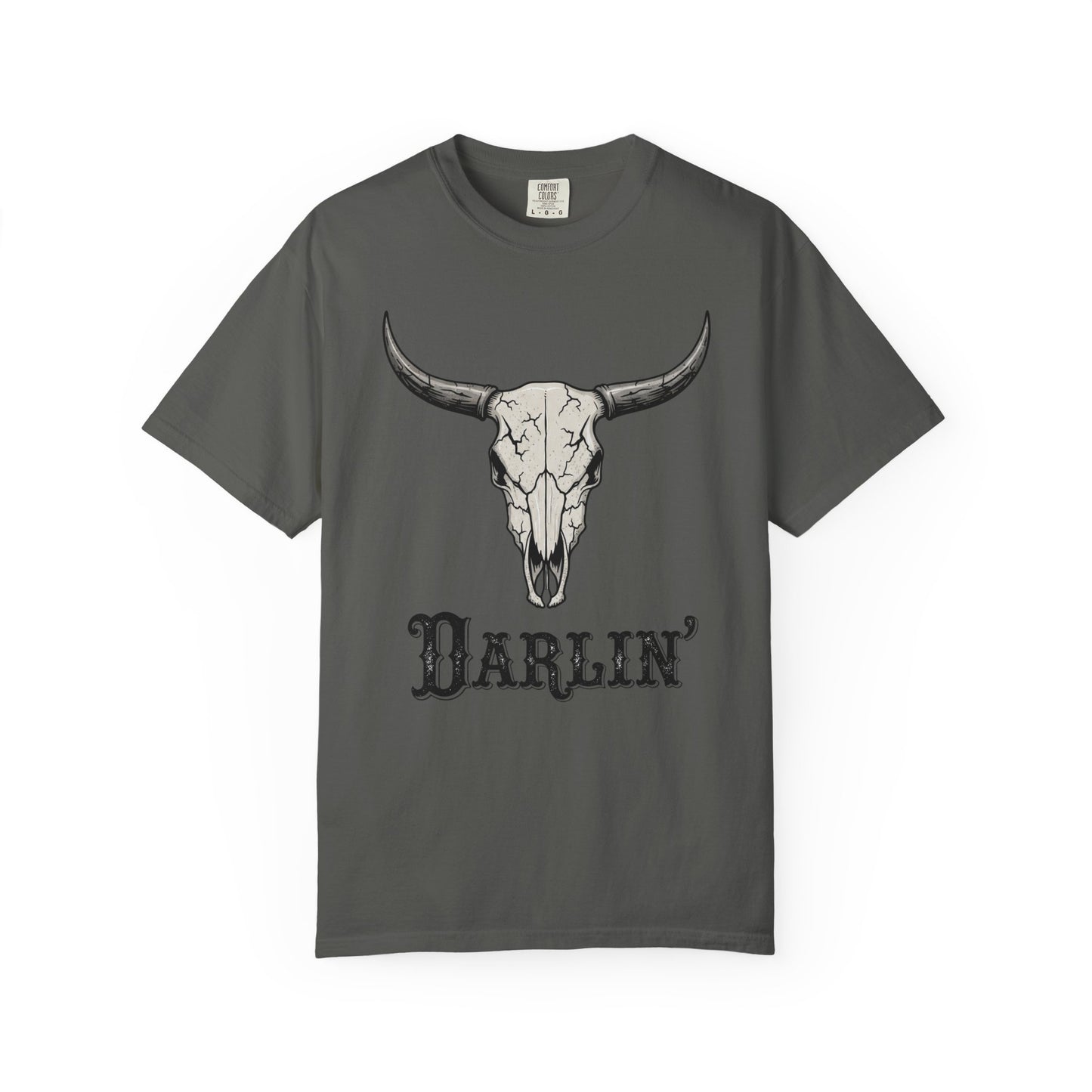 Darlin' Western Graphic T-Shirt, Boho Top, Unisex Farm Shirt, Casual Tee, Everyday Wear, Gift for Cowgirls and Outdoors Lovers