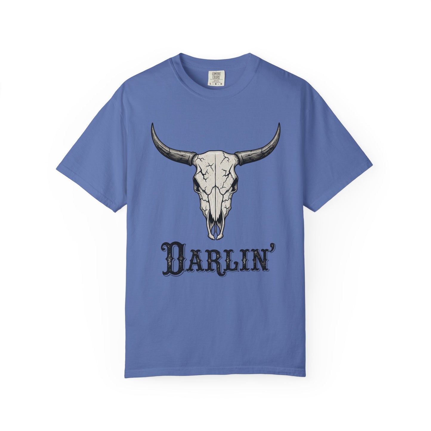 Darlin' Western Graphic T-Shirt, Boho Top, Unisex Farm Shirt, Casual Tee, Everyday Wear, Gift for Cowgirls and Outdoors Lovers