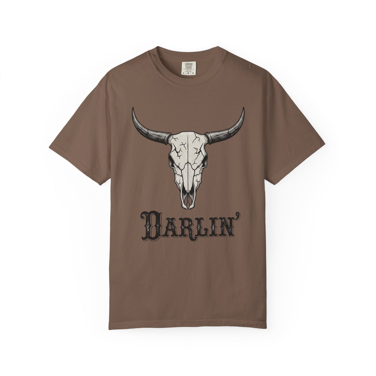 Darlin' Western Graphic T-Shirt, Boho Top, Unisex Farm Shirt, Casual Tee, Everyday Wear, Gift for Cowgirls and Outdoors Lovers