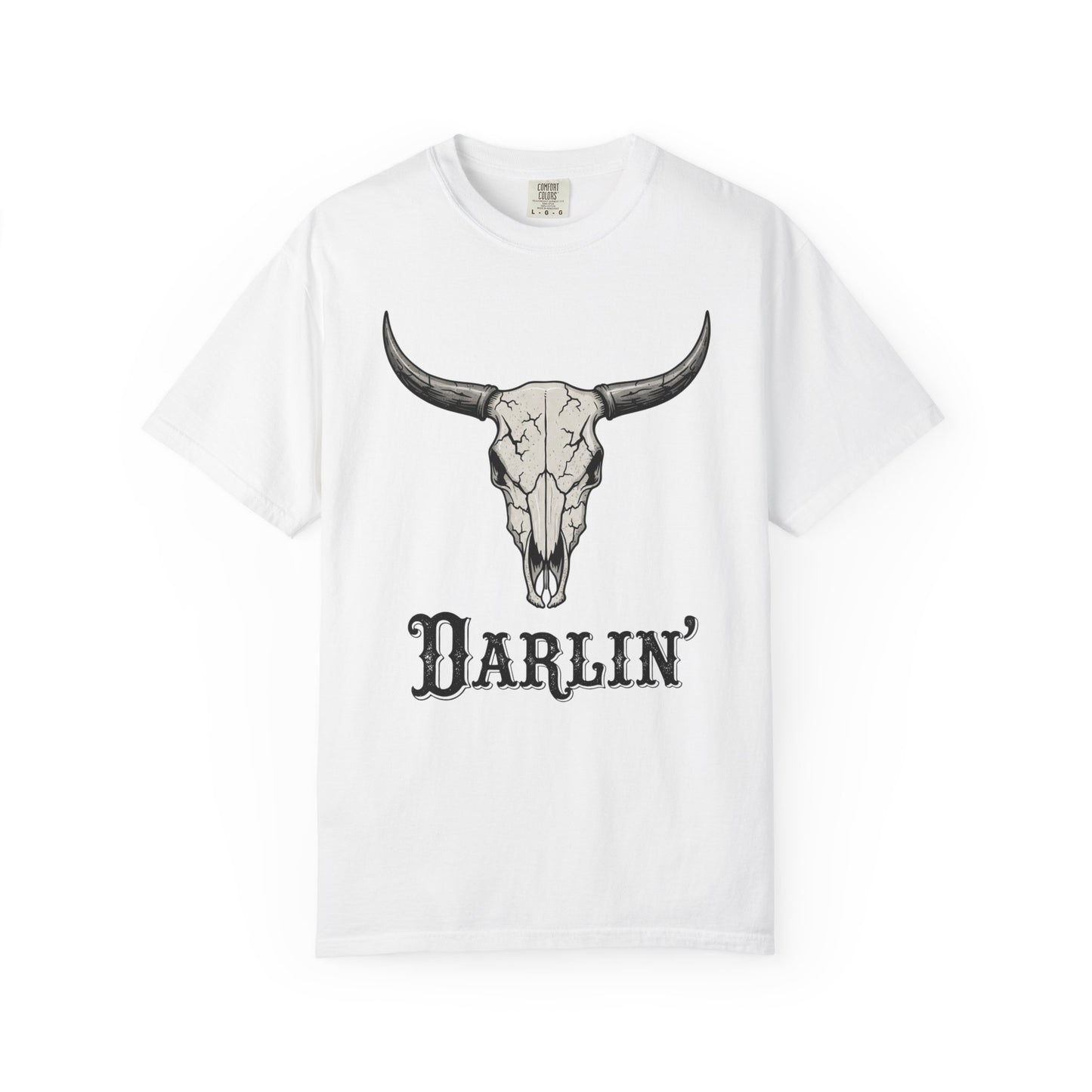 Darlin' Western Graphic T-Shirt, Boho Top, Unisex Farm Shirt, Casual Tee, Everyday Wear, Gift for Cowgirls and Outdoors Lovers