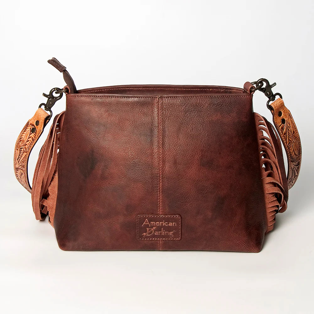 American Darling Horse Crossbody Genuine Western Leather Women Bag