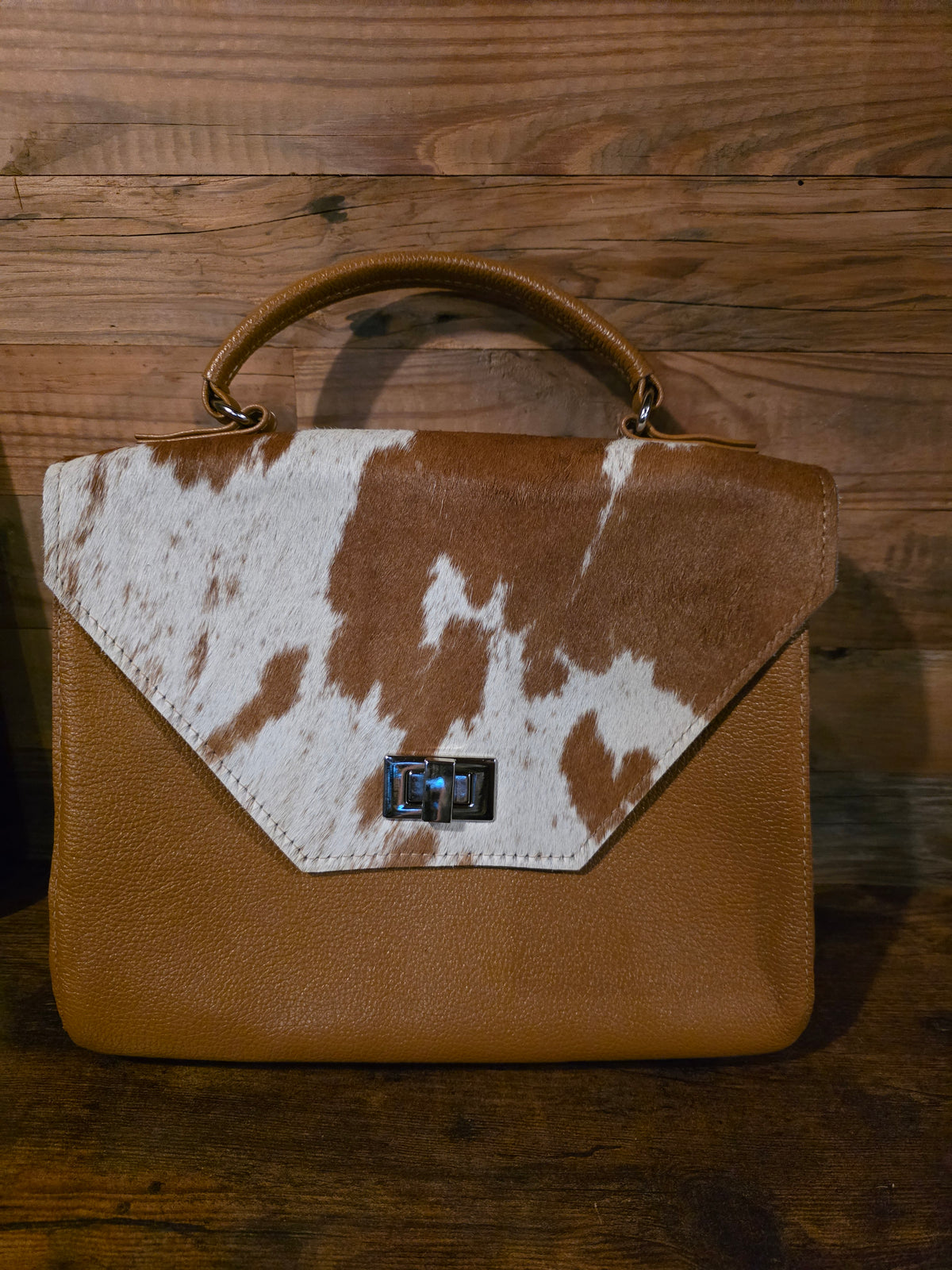 MEDIUM COWHIDE CROSSBODY