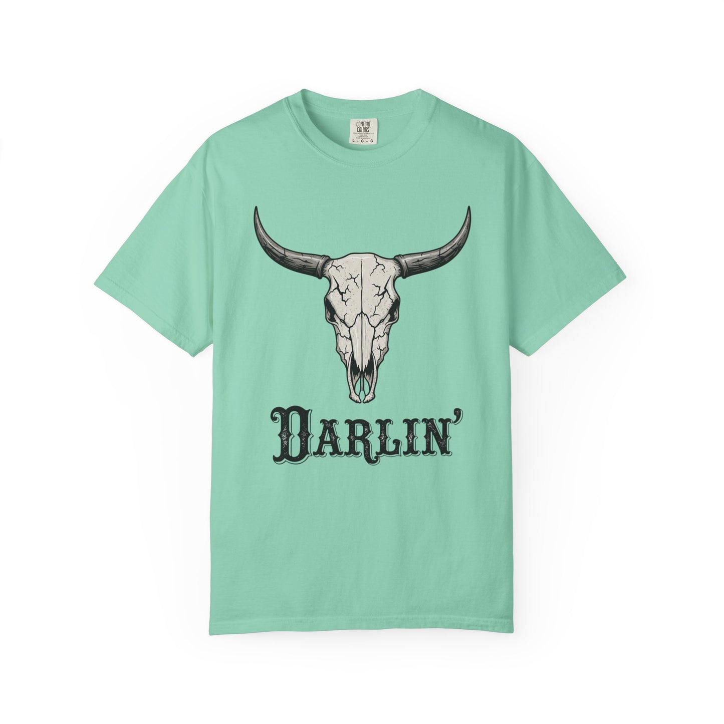 Darlin' Western Graphic T-Shirt, Boho Top, Unisex Farm Shirt, Casual Tee, Everyday Wear, Gift for Cowgirls and Outdoors Lovers