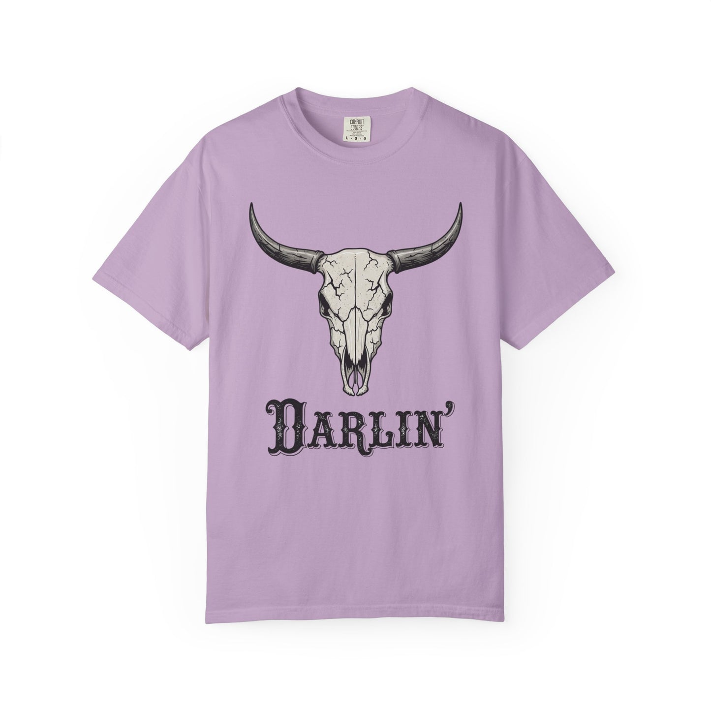 Darlin' Western Graphic T-Shirt, Boho Top, Unisex Farm Shirt, Casual Tee, Everyday Wear, Gift for Cowgirls and Outdoors Lovers