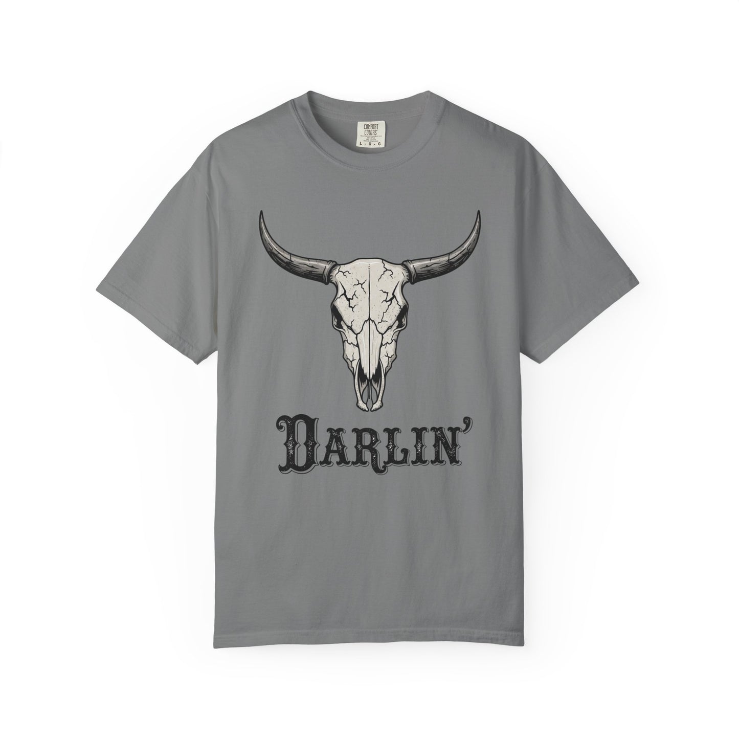 Darlin' Western Graphic T-Shirt, Boho Top, Unisex Farm Shirt, Casual Tee, Everyday Wear, Gift for Cowgirls and Outdoors Lovers
