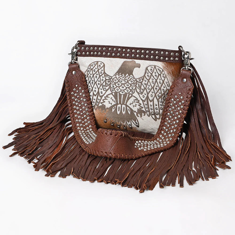 American Darling Crossbody Hair-On Genuine Western Leather Women Bag