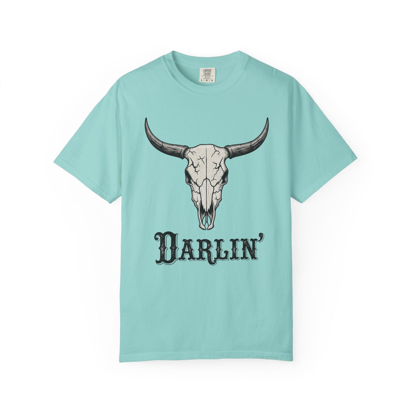 Darlin' Western Graphic T-Shirt, Boho Top, Unisex Farm Shirt, Casual Tee, Everyday Wear, Gift for Cowgirls and Outdoors Lovers