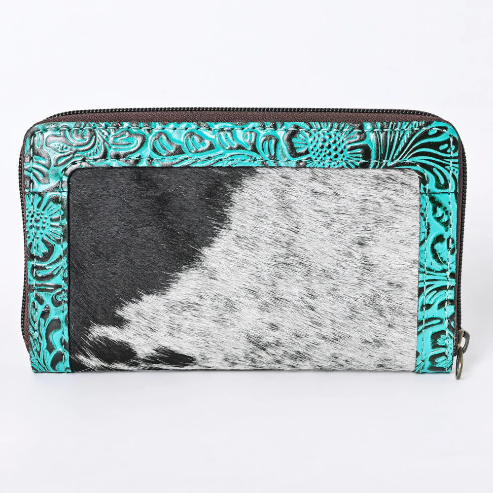 Genuine Leather women bag western wallet