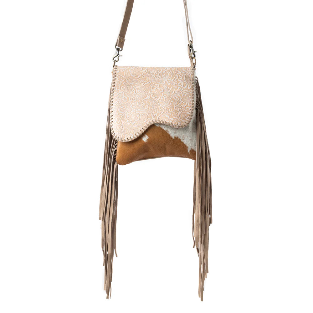 Myra Western Ember Concealed Carry Bag in Autumn Blaze & Moonlit Ivory