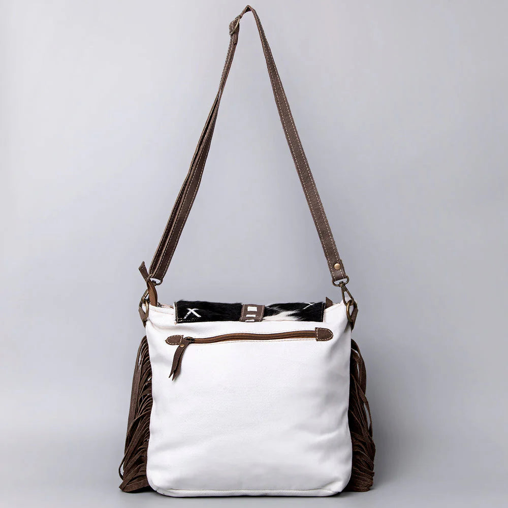 Crossbody Upcycled Canvas Ladies Bag