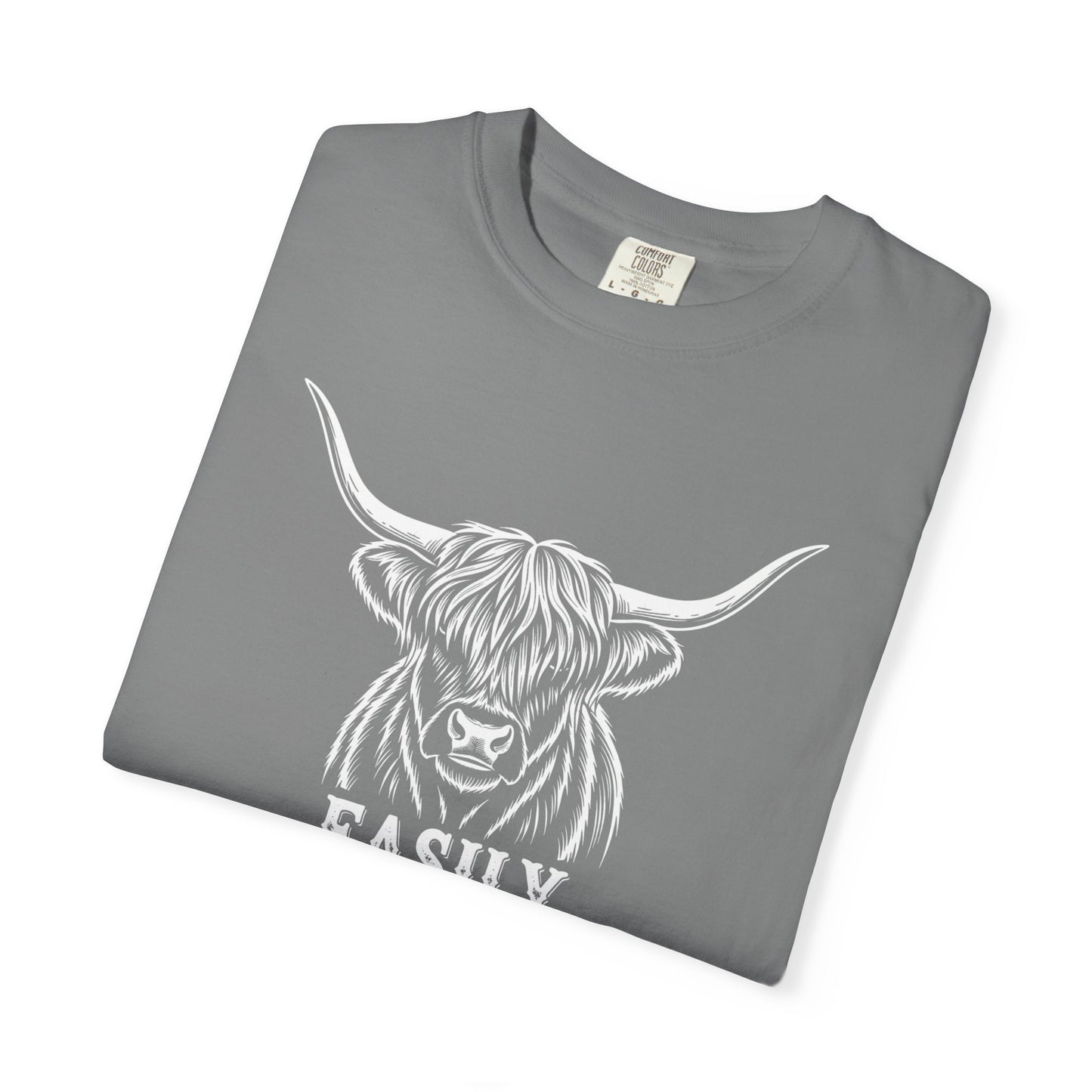 Easily Distracted by Cows T-shirt, Unisex Tee, Gift for Farmers, Animal Lover Shirt, Cute Cow Apparel, Casual Wear