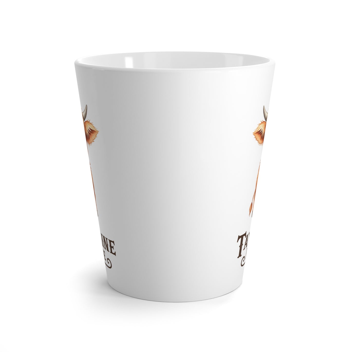 Cute Cow Latte Mug | Perfect Gift for Coffee Lovers, Home Decor, Animal Lover's Gift, Farmhouse Style, Kitchen Accessory