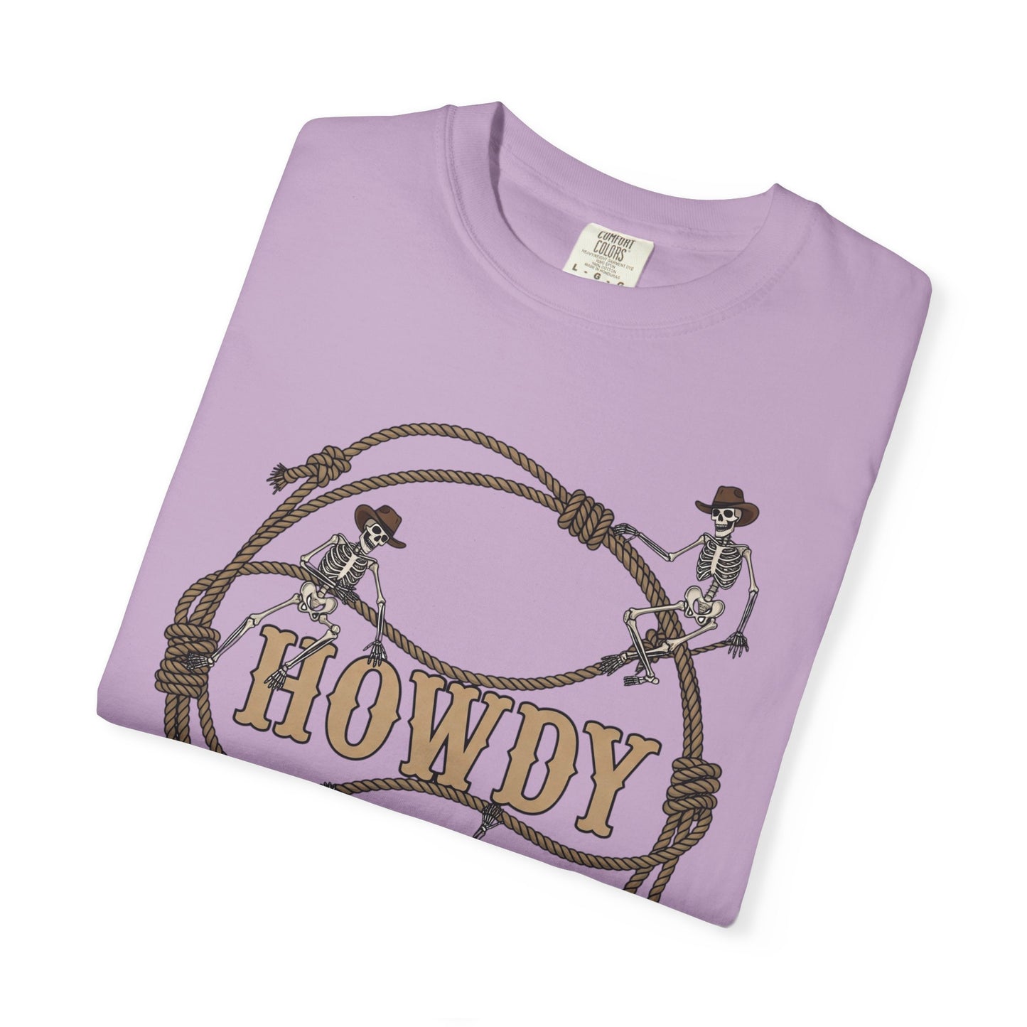 Howdy Cowboy T-Shirt, Western Tee, Rustic Apparel, Unisex Shirt, Country Style Top, Great for Rodeos