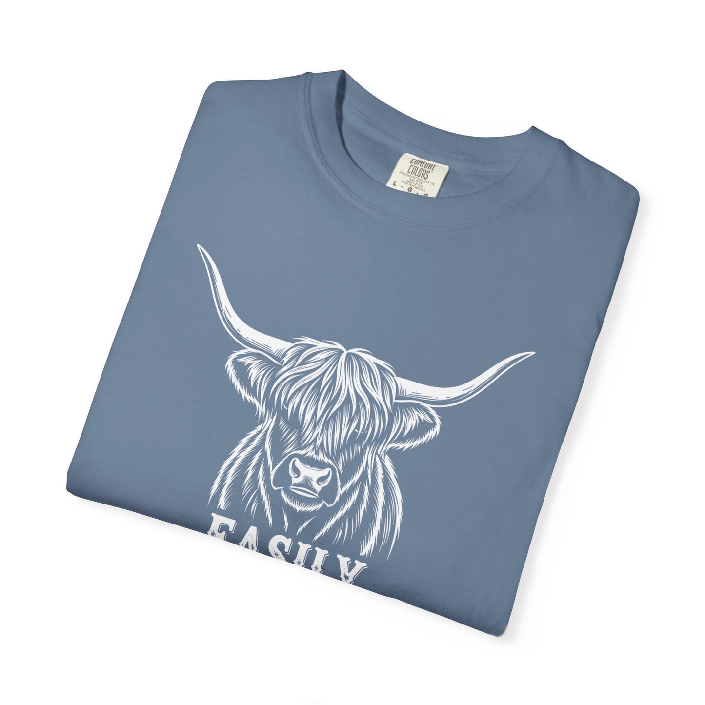Easily Distracted by Cows T-shirt, Unisex Tee, Gift for Farmers, Animal Lover Shirt, Cute Cow Apparel, Casual Wear
