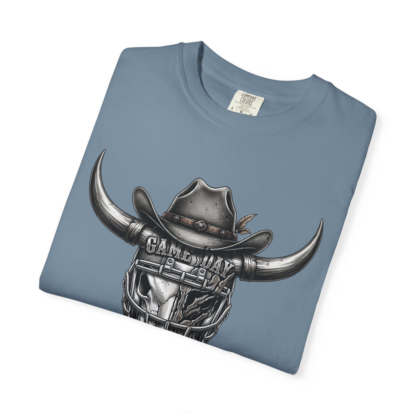 Cow Skull Graphic T-Shirt, Unisex Style Tee, Casual Wear, Western Fashion, Perfect Gift for Cowboys