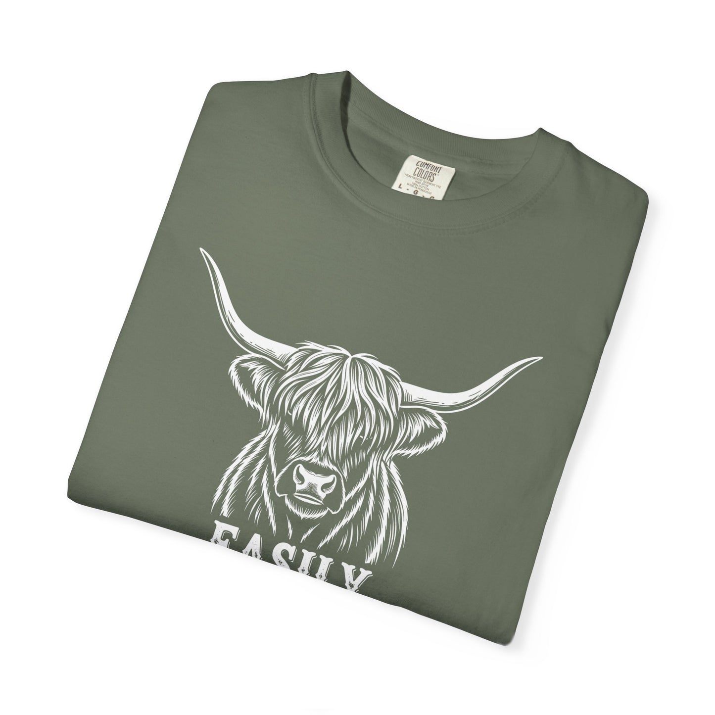 Easily Distracted by Cows T-shirt, Unisex Tee, Gift for Farmers, Animal Lover Shirt, Cute Cow Apparel, Casual Wear