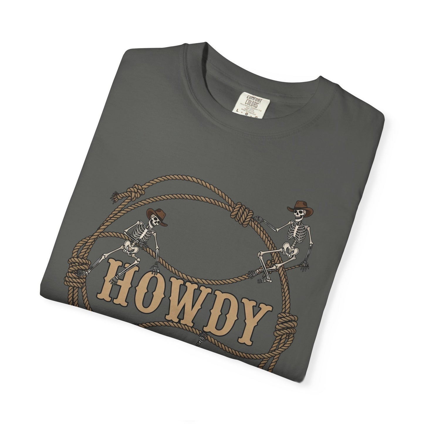 Howdy Cowboy T-Shirt, Western Tee, Rustic Apparel, Unisex Shirt, Country Style Top, Great for Rodeos
