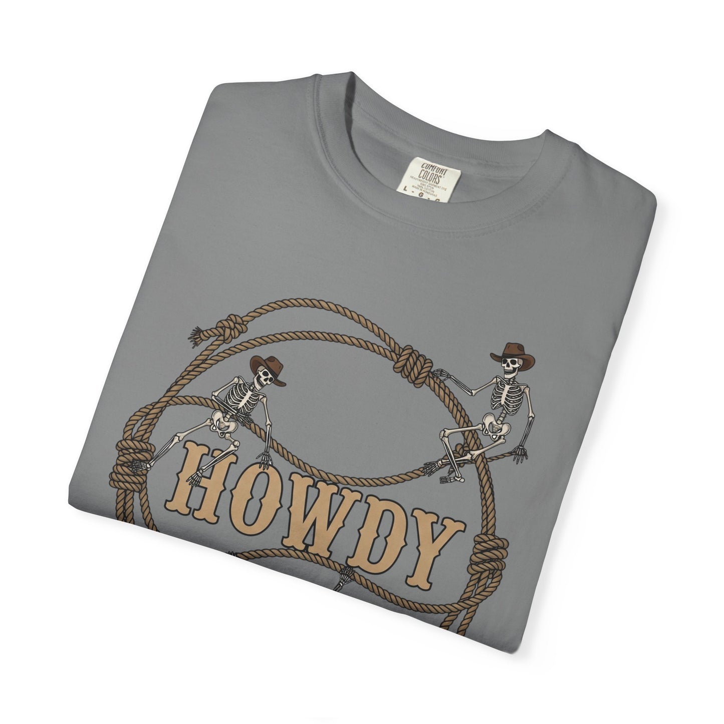 Howdy Cowboy T-Shirt, Western Tee, Rustic Apparel, Unisex Shirt, Country Style Top, Great for Rodeos