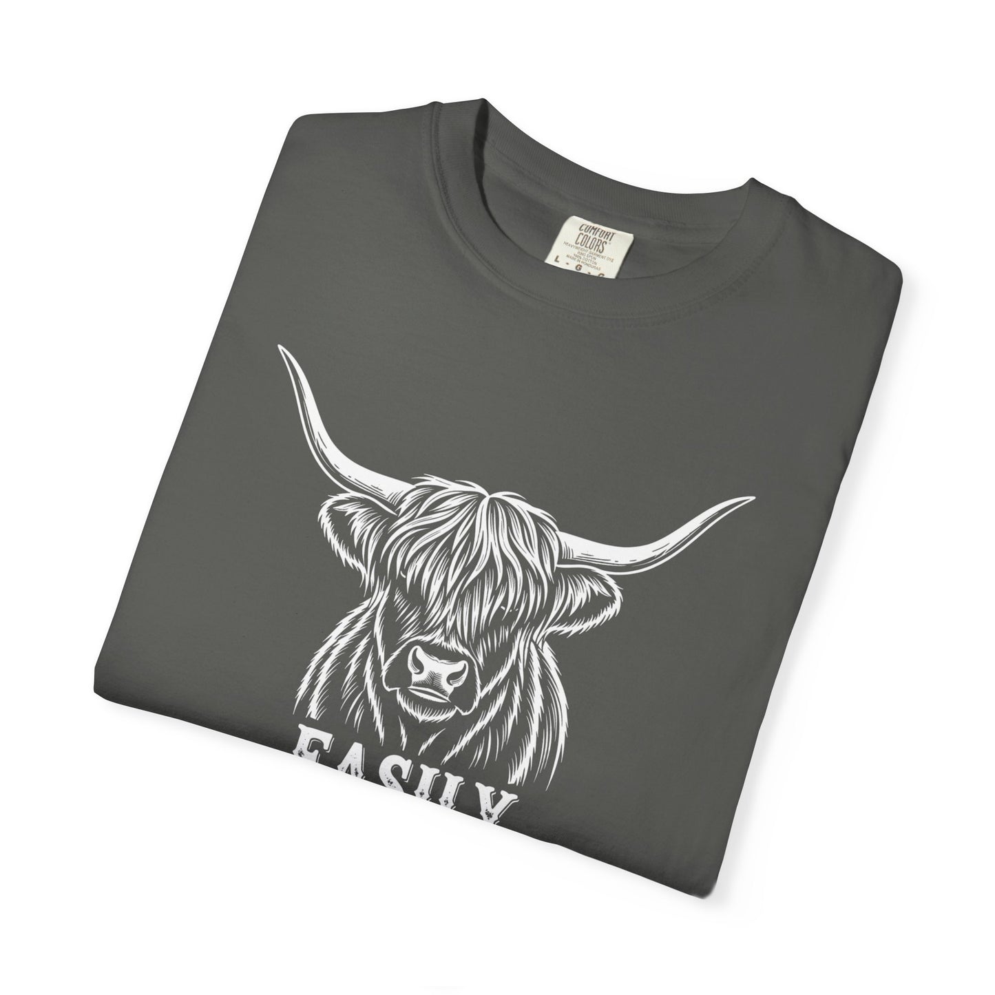 Easily Distracted by Cows T-shirt, Unisex Tee, Gift for Farmers, Animal Lover Shirt, Cute Cow Apparel, Casual Wear
