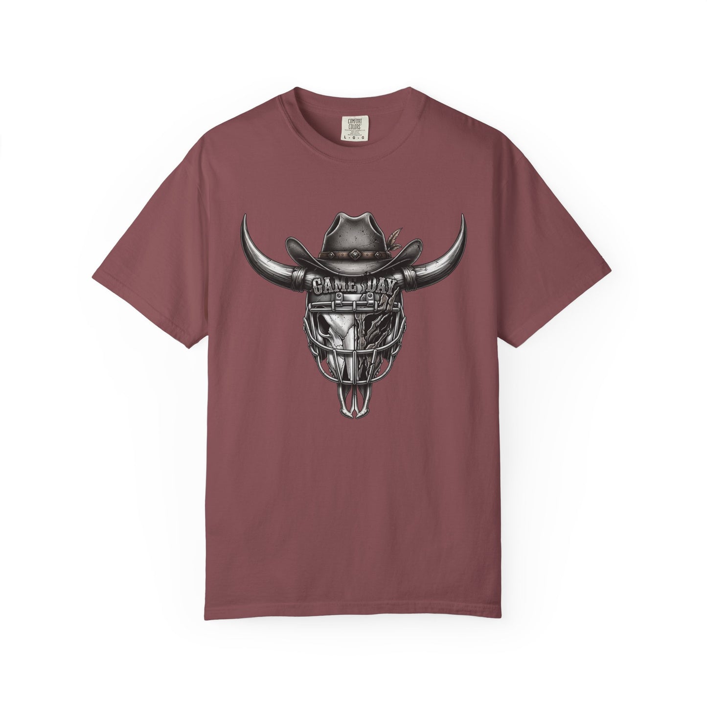 Cow Skull Graphic T-Shirt, Unisex Style Tee, Casual Wear, Western Fashion, Perfect Gift for Cowboys
