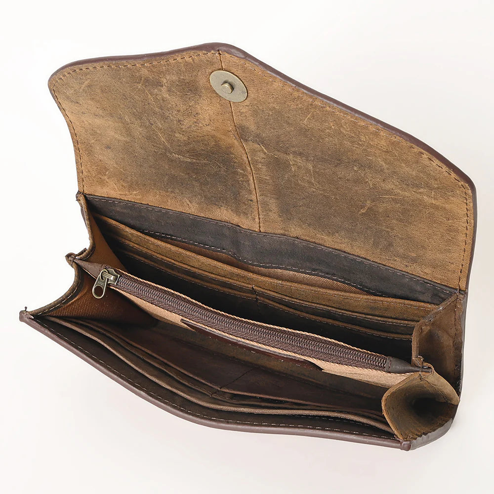 TOOLED AMERICAN DARLING WALLET