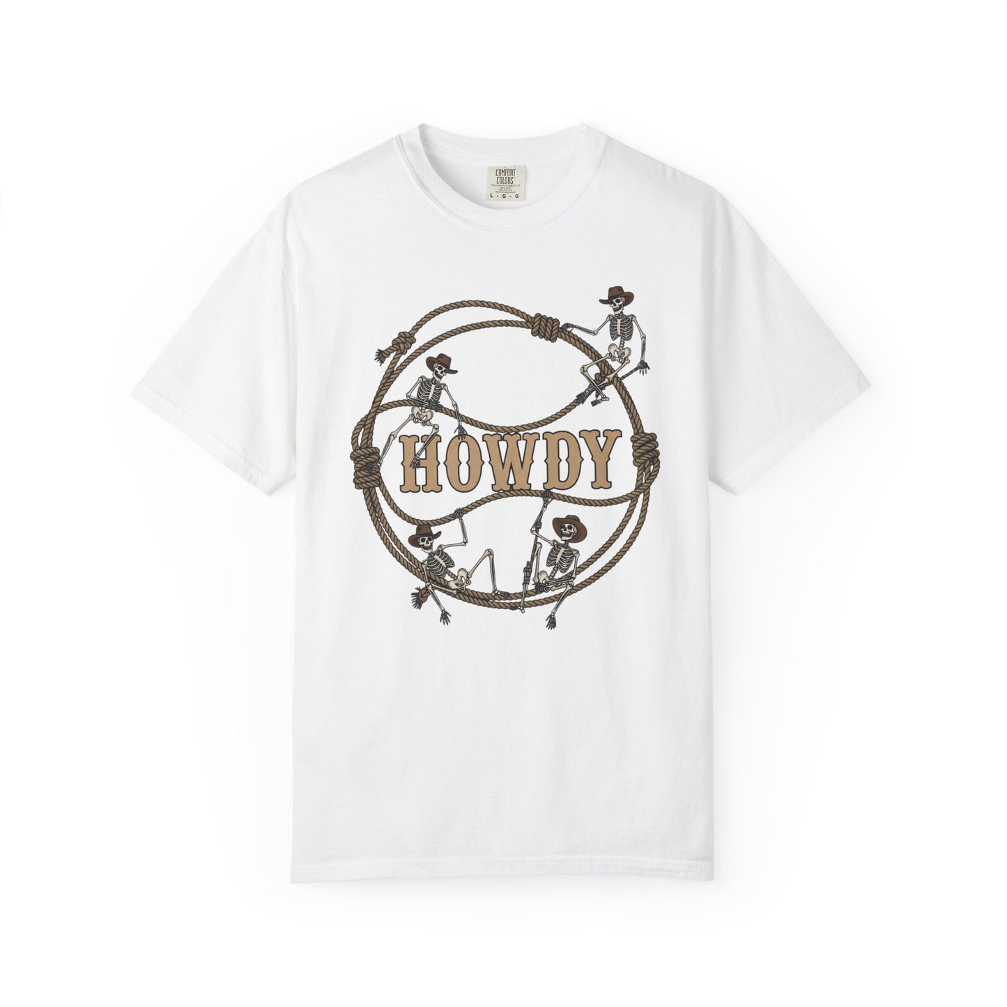 Howdy Cowboy T-Shirt, Western Tee, Rustic Apparel, Unisex Shirt, Country Style Top, Great for Rodeos