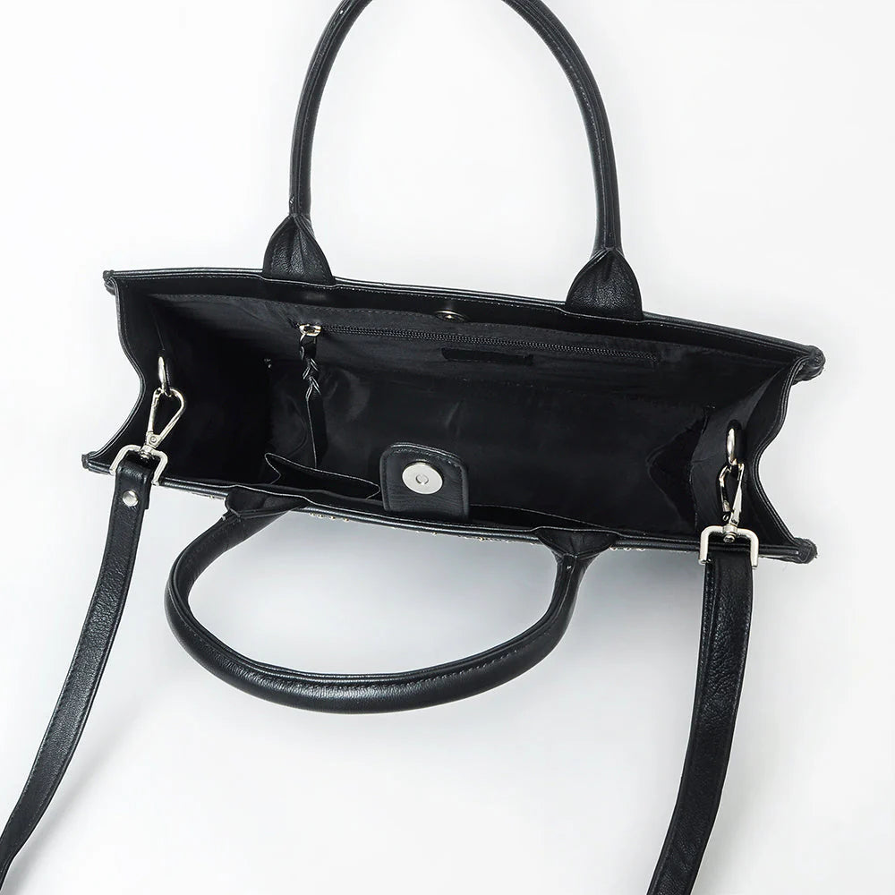 Tote Genuine Leather women bag western Bag