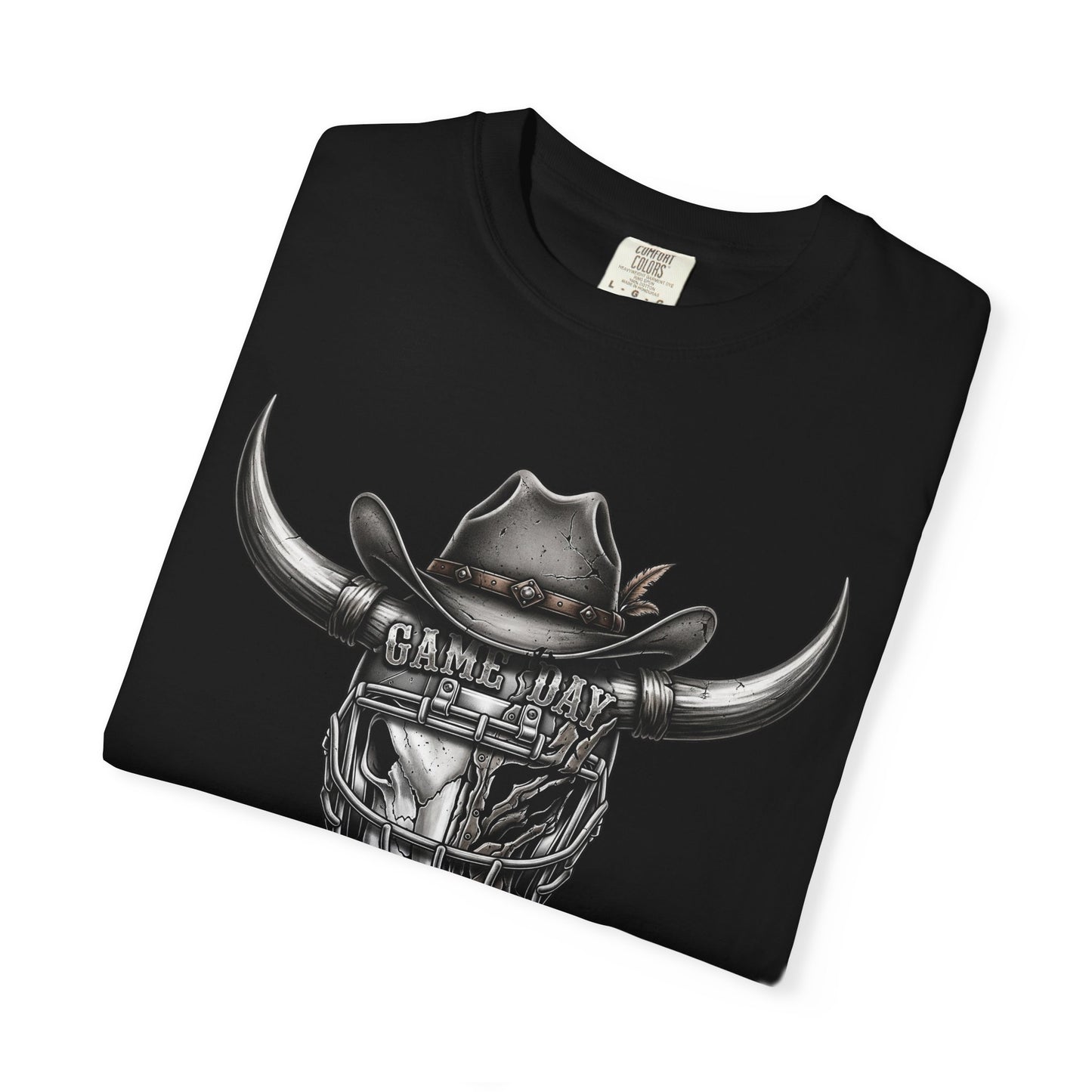 Cow Skull Graphic T-Shirt, Unisex Style Tee, Casual Wear, Western Fashion, Perfect Gift for Cowboys