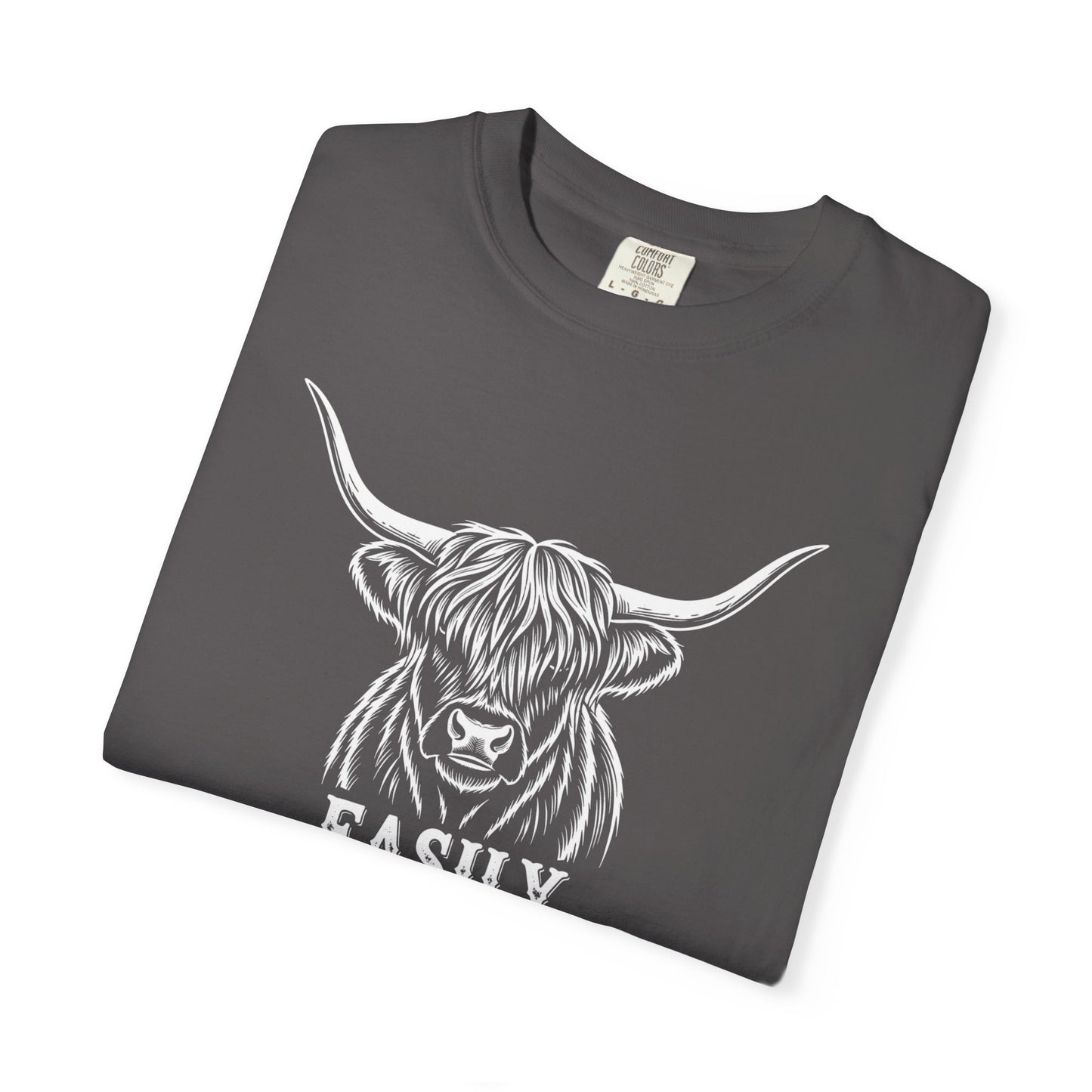 Easily Distracted by Cows T-shirt, Unisex Tee, Gift for Farmers, Animal Lover Shirt, Cute Cow Apparel, Casual Wear
