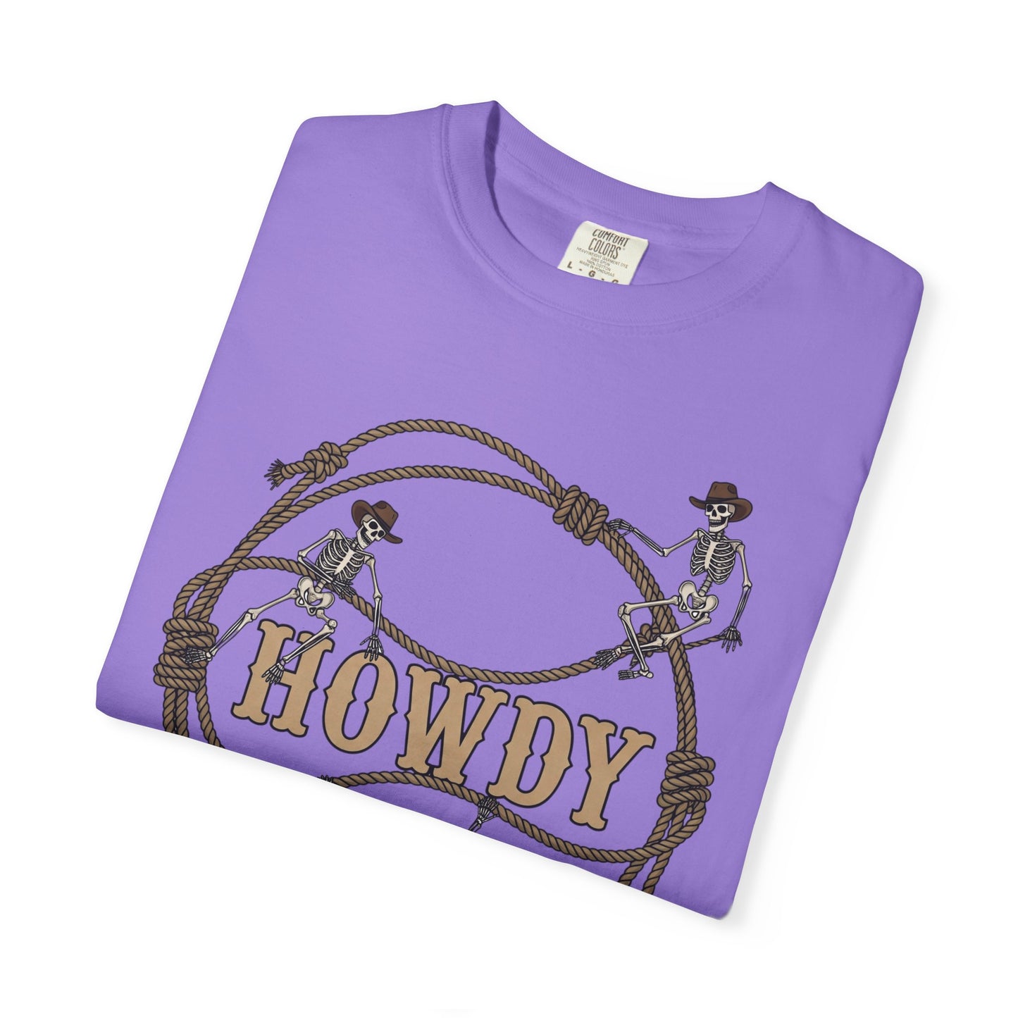 Howdy Cowboy T-Shirt, Western Tee, Rustic Apparel, Unisex Shirt, Country Style Top, Great for Rodeos