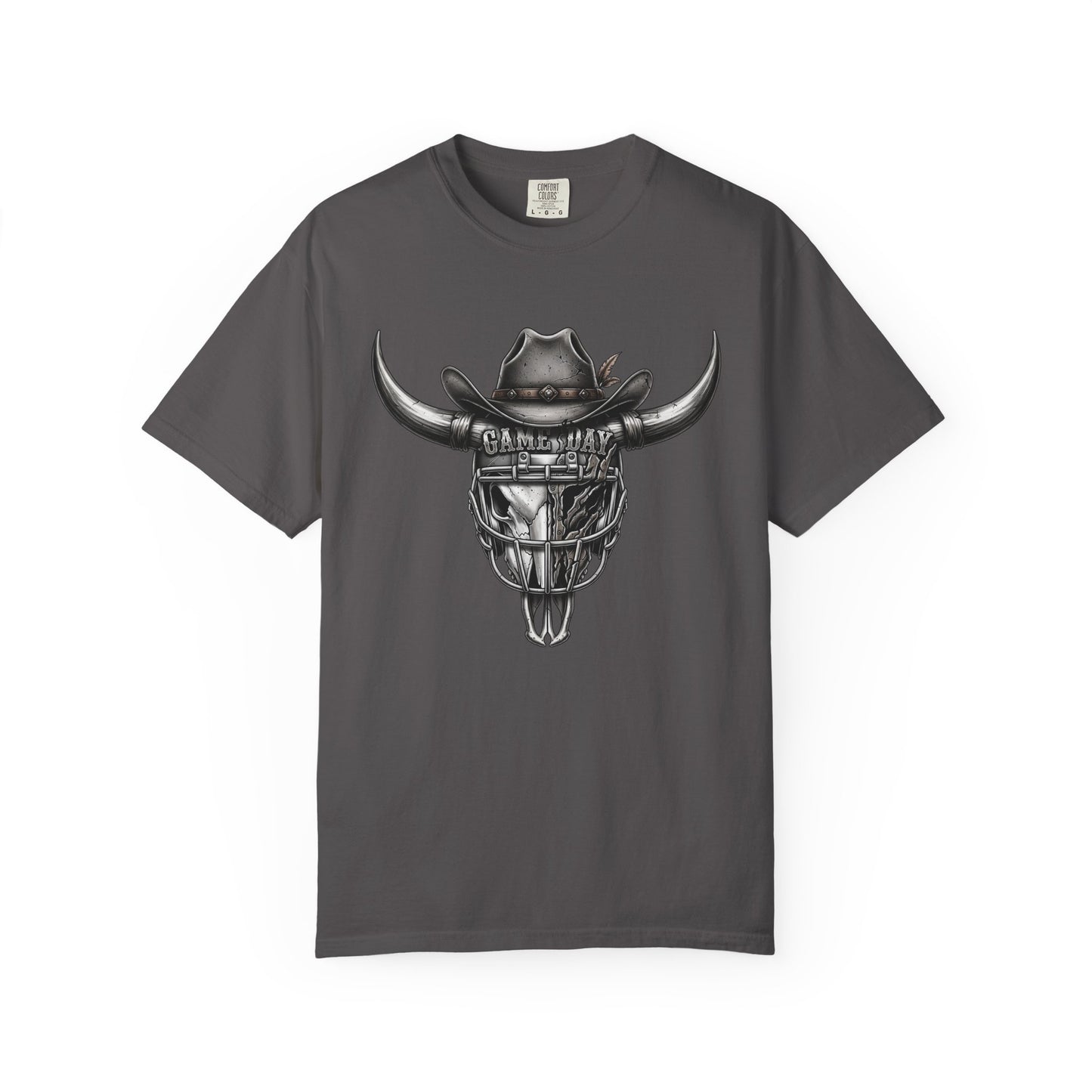 Cow Skull Graphic T-Shirt, Unisex Style Tee, Casual Wear, Western Fashion, Perfect Gift for Cowboys