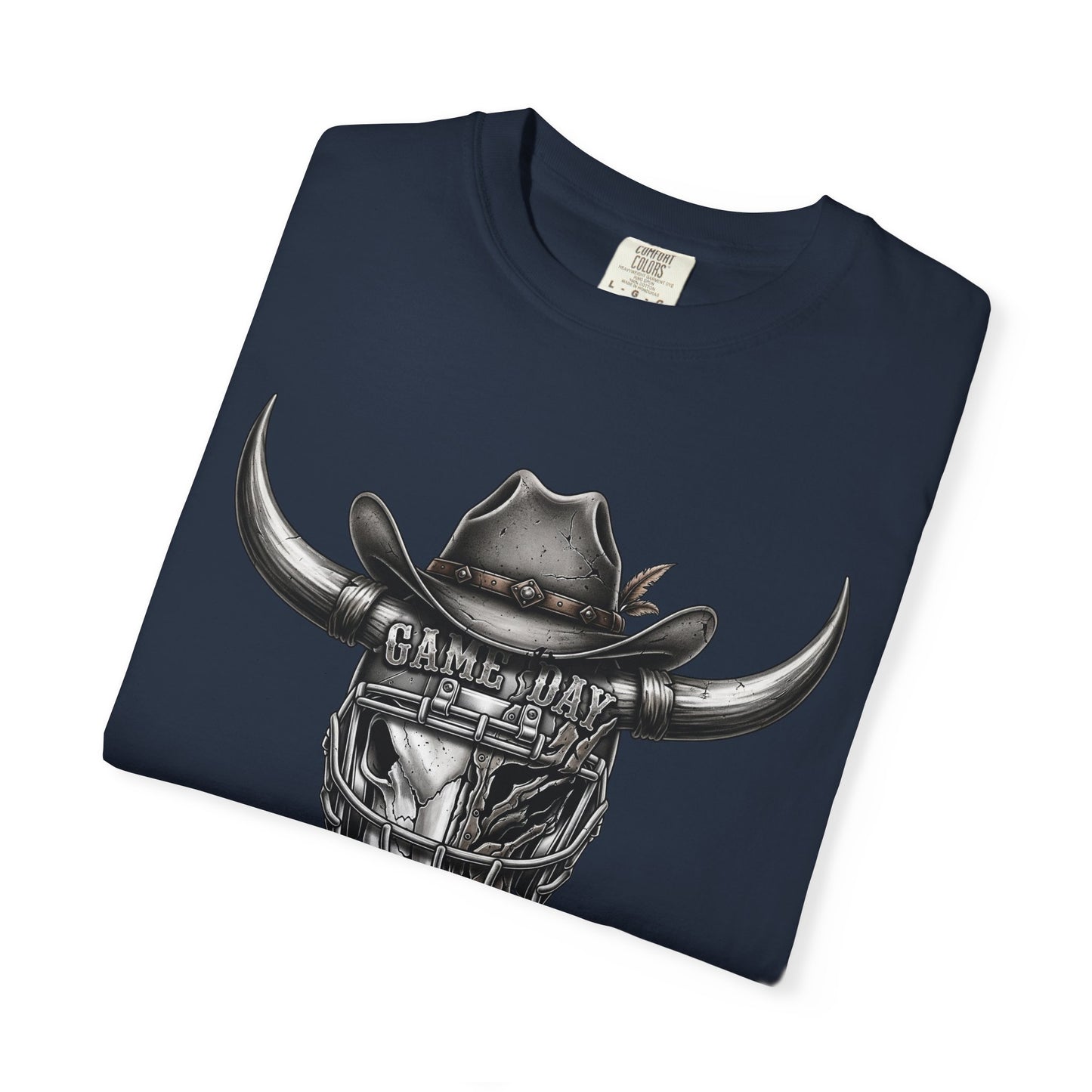 Cow Skull Graphic T-Shirt, Unisex Style Tee, Casual Wear, Western Fashion, Perfect Gift for Cowboys