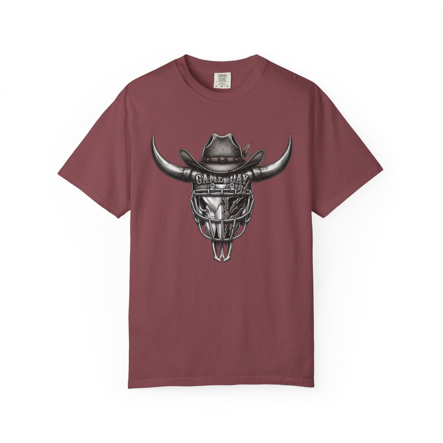 Cow Skull Graphic T-Shirt, Unisex Style Tee, Casual Wear, Western Fashion, Perfect Gift for Cowboys
