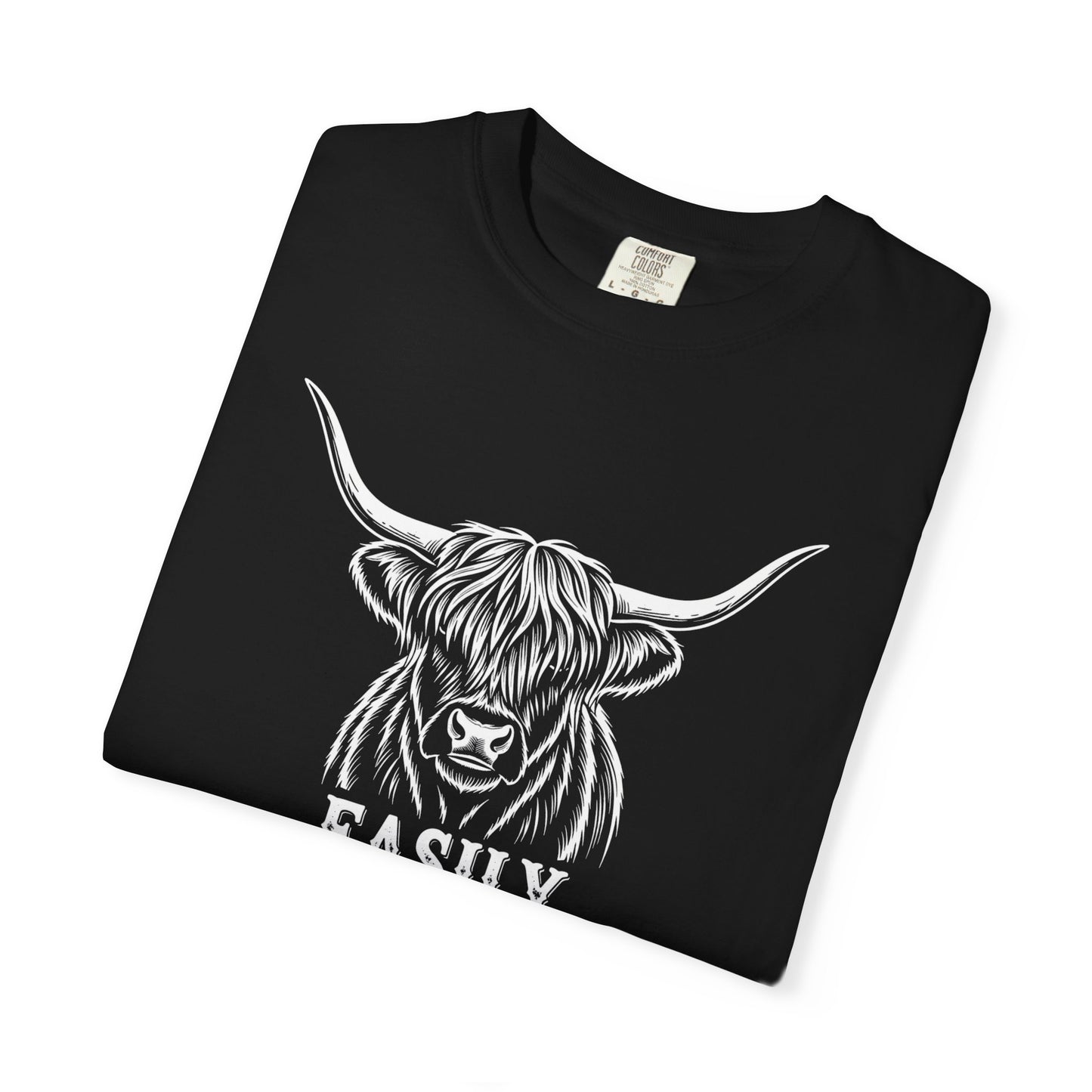 Easily Distracted by Cows T-shirt, Unisex Tee, Gift for Farmers, Animal Lover Shirt, Cute Cow Apparel, Casual Wear