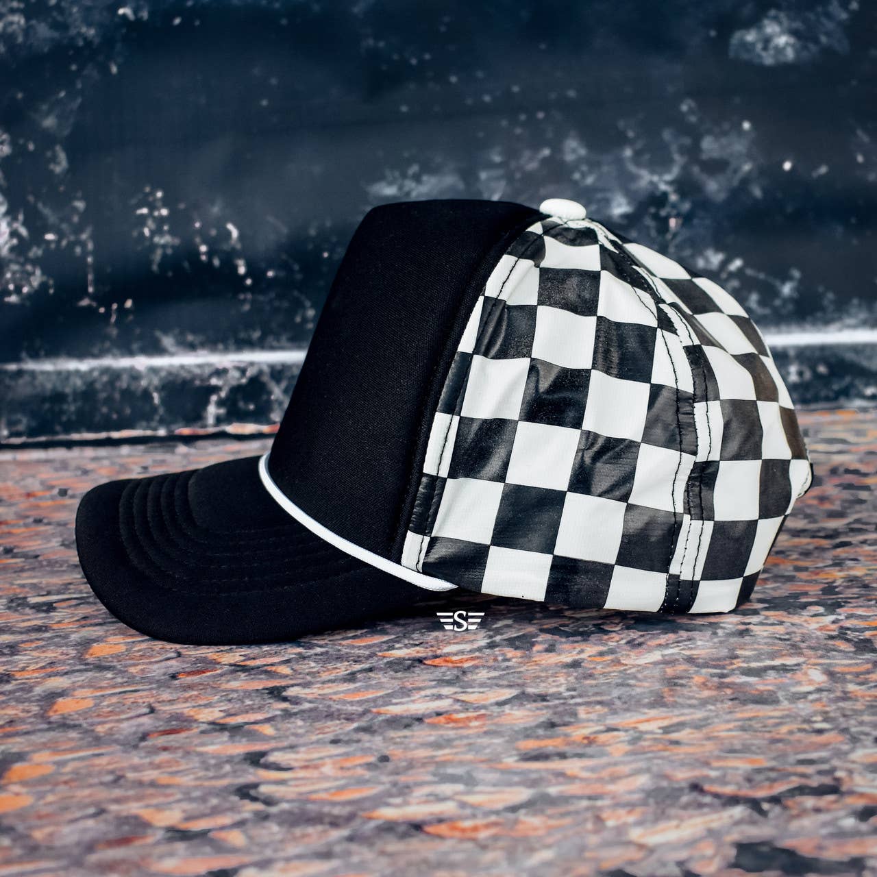 LIMITED EDITION Luminescent Checkered Back Trucker Hat