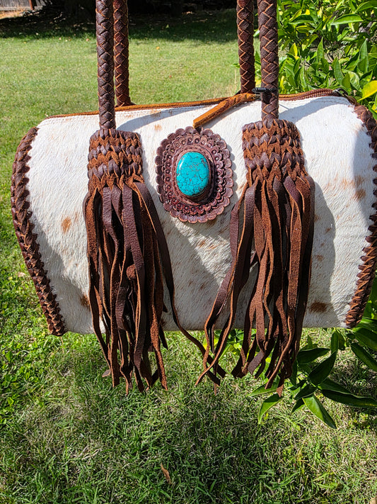 Duffel Genuine Western Leather Women Bag