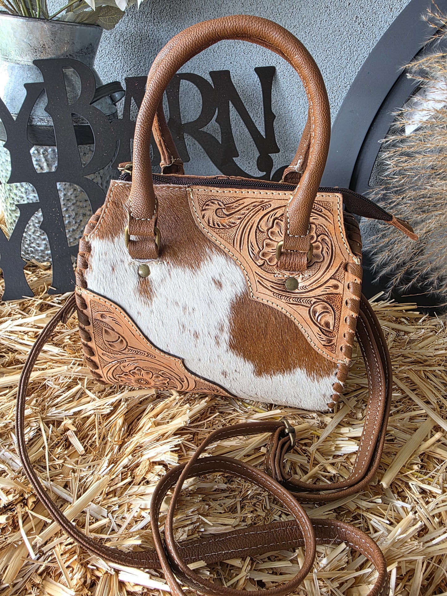 Mini Cowhide duffle
