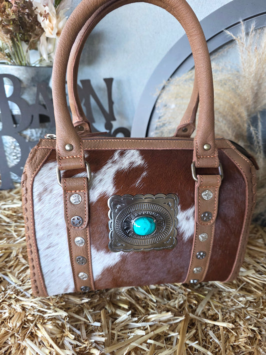 MEDIUM TAN DUFFLE BAG
