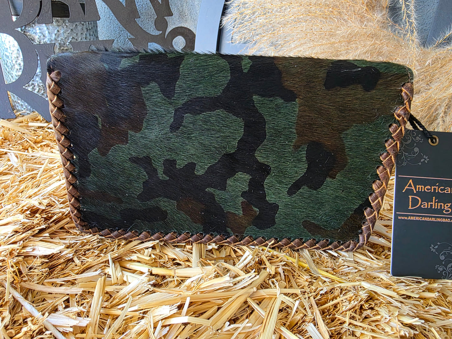 Organizer Camo Genuine Leather Western