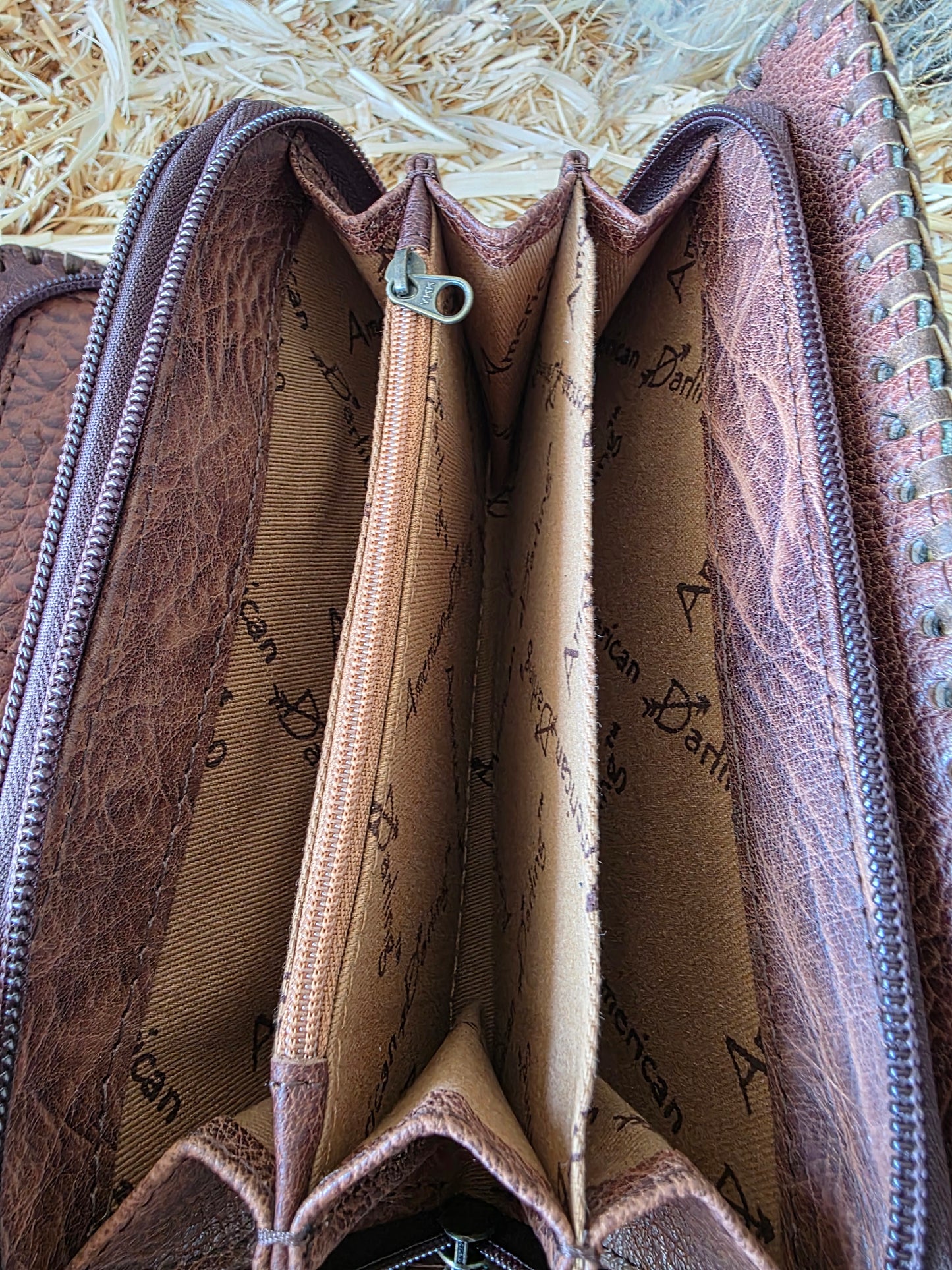 Organizer Camo Genuine Leather Western
