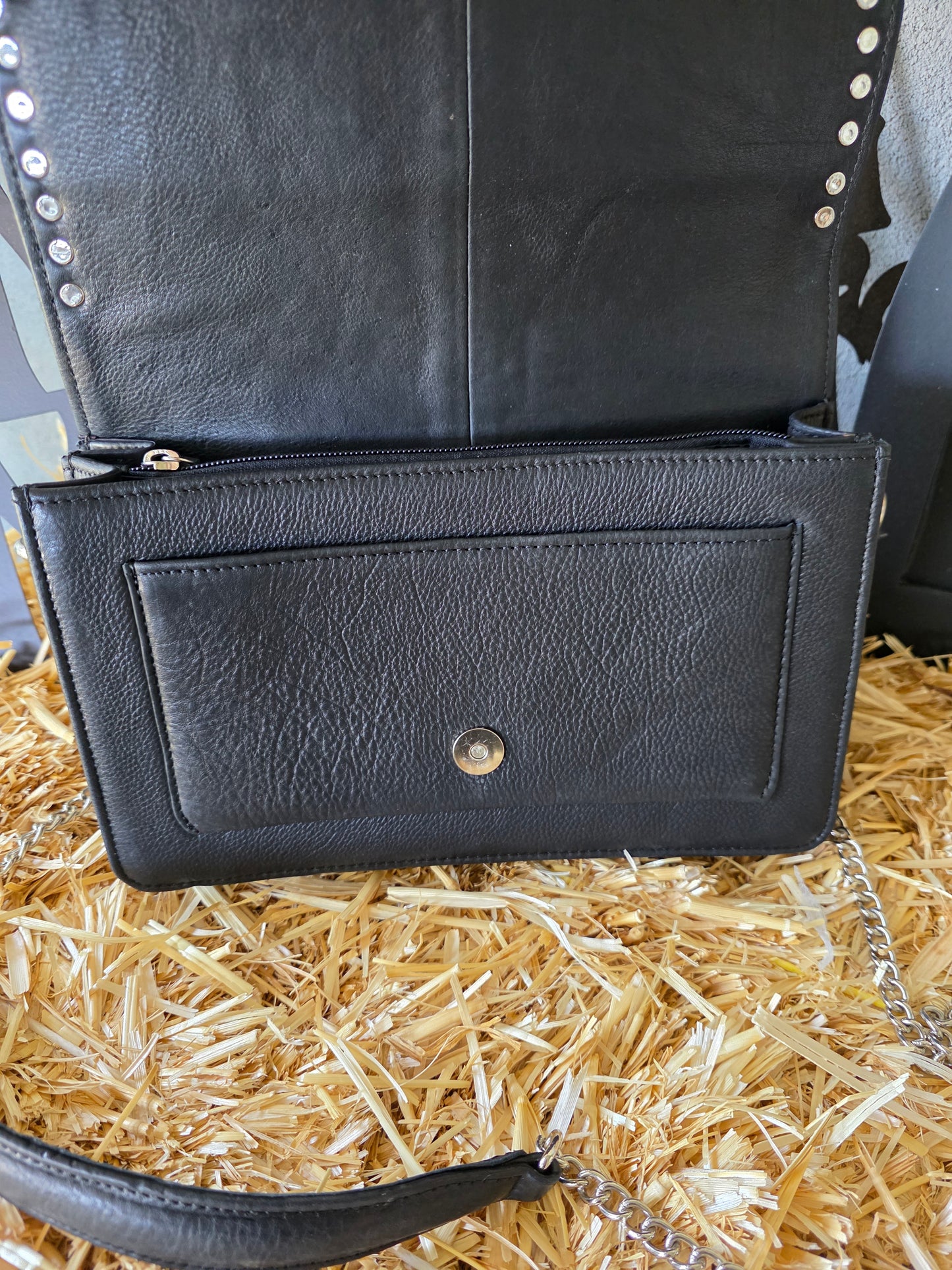 SNAFFLE BIT CROSSBODY CHAIN BAG