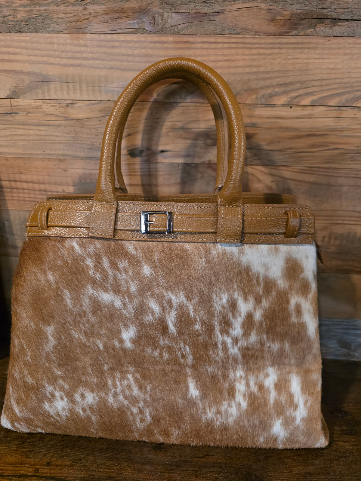 COWHIDE HANDBAG CROSSBODY
