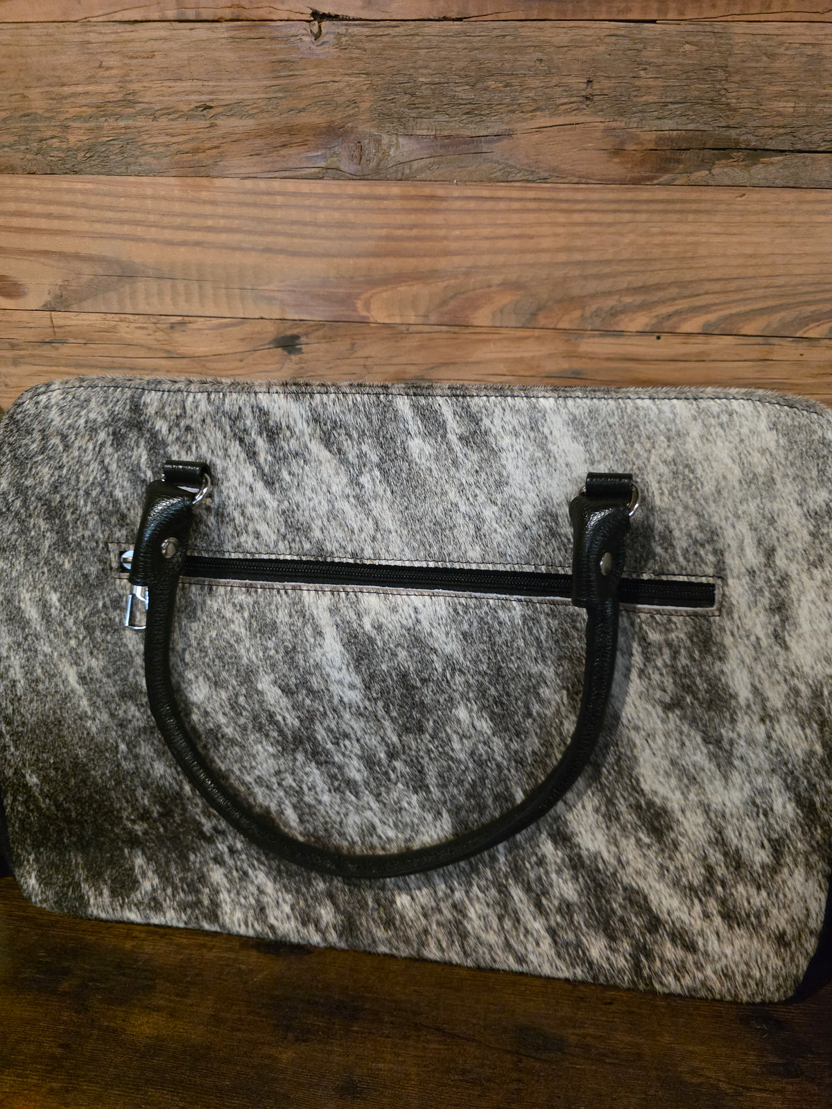 COMPUTER CASE COWHIDE CROSSBODY