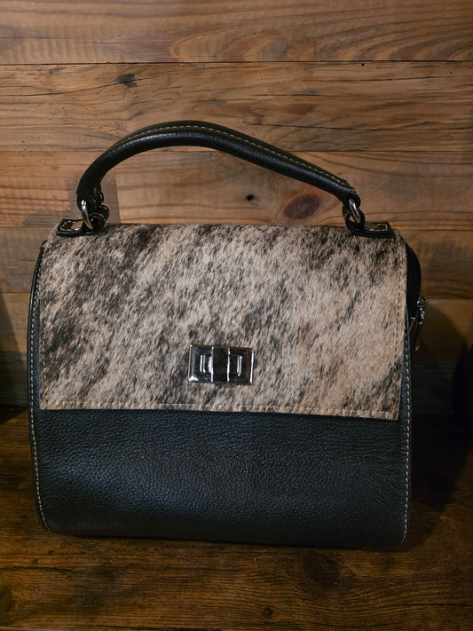 CROSSBODY COWHIDE BAG