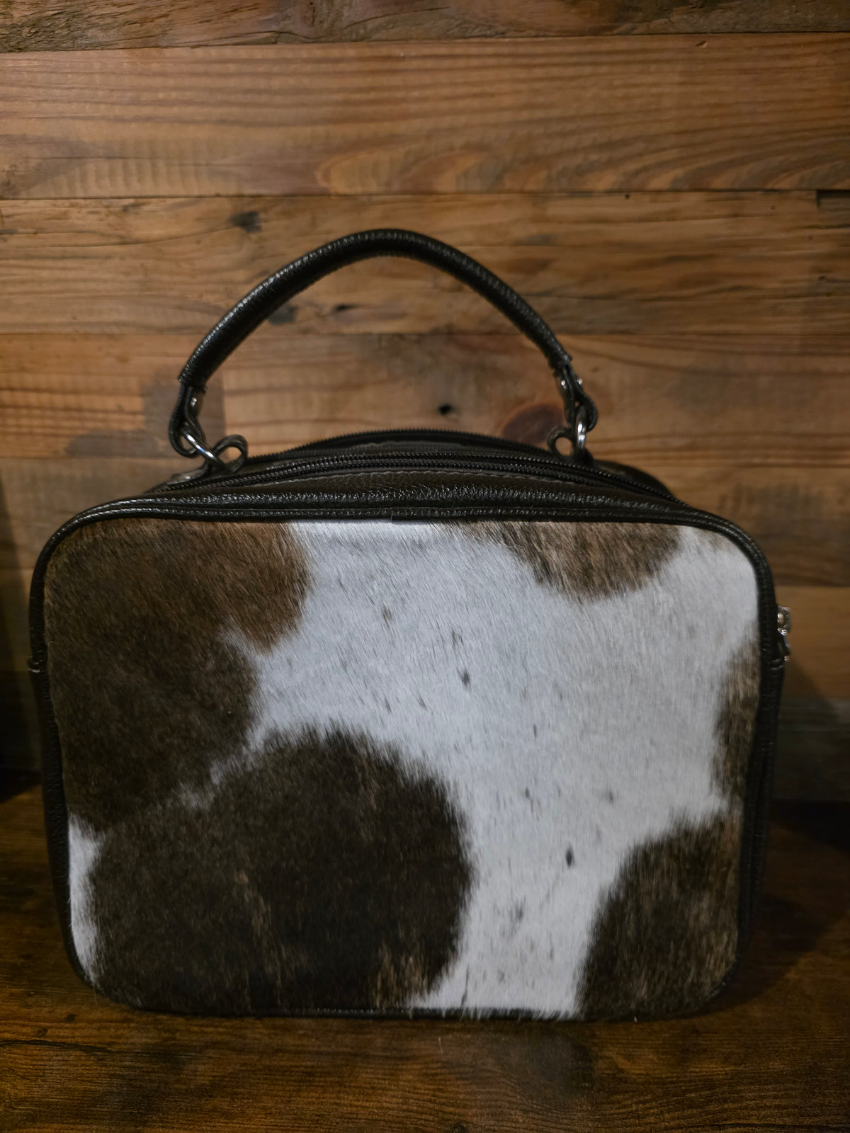 CROSSBODY COWHIDE BAG