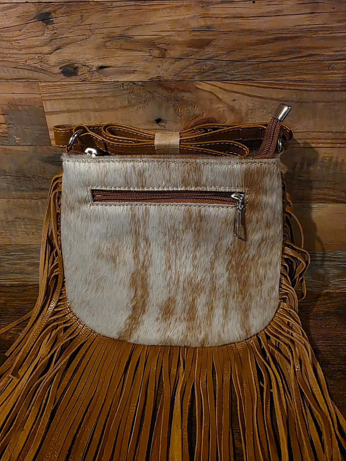 SMALL COWHIDE CROSSBODY