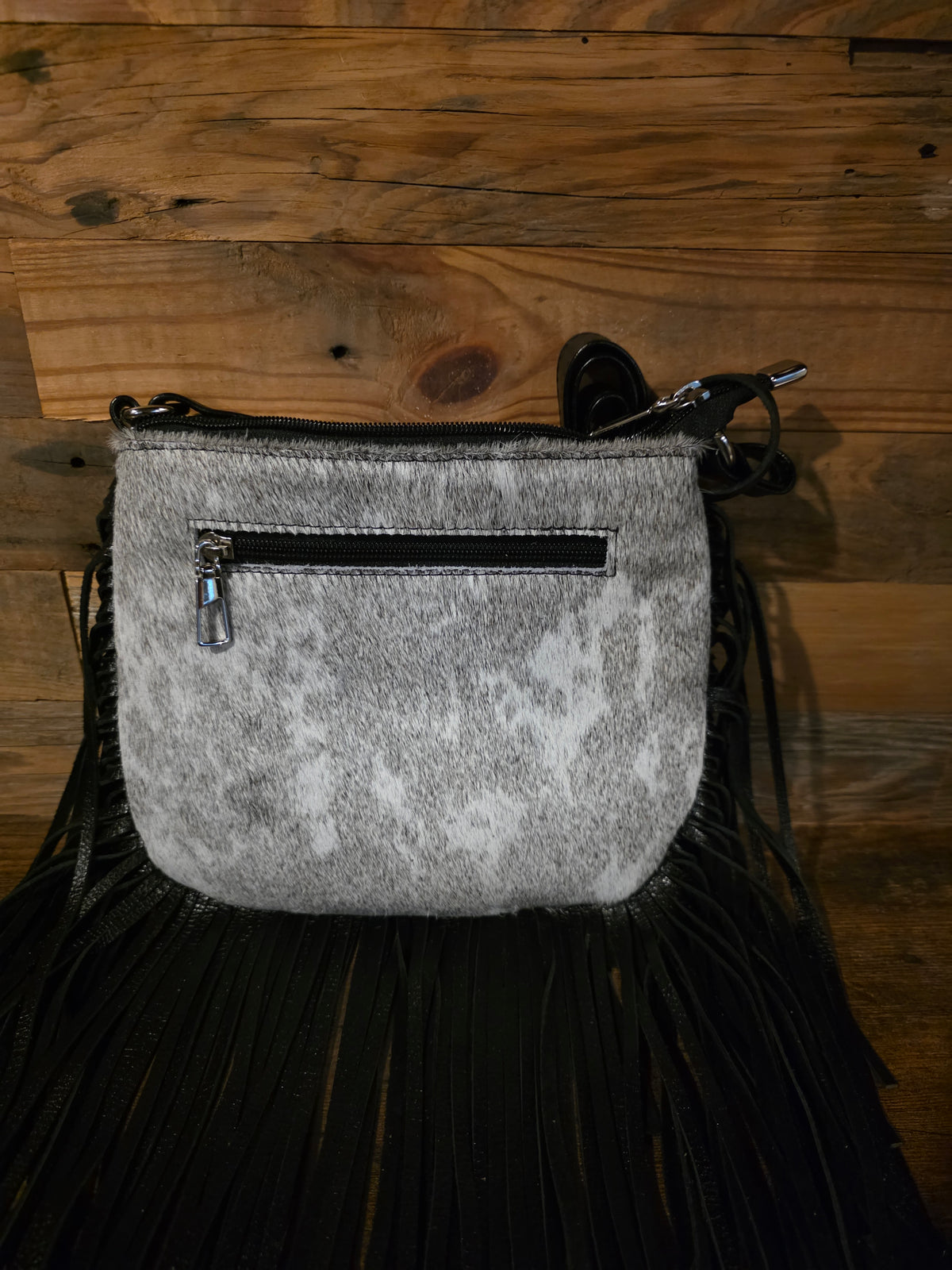 SMALL COWHIDE CROSSBODY