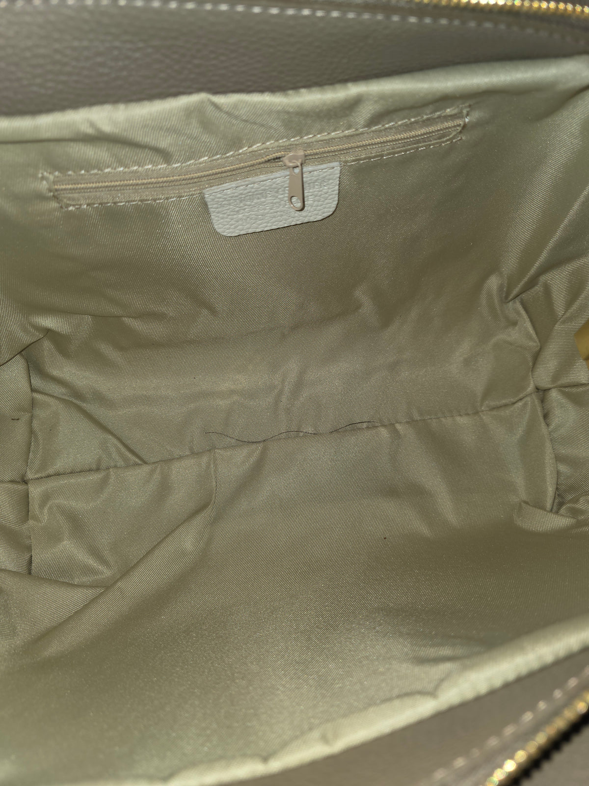 ITALIAN LEATHER STRUCTURED TOTE BAG