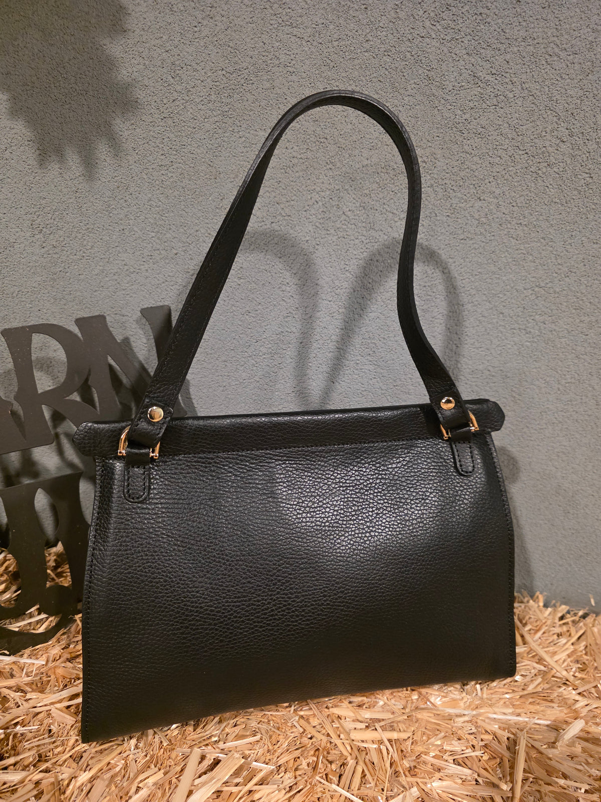 ITALIAN LEATHER SATCHEL BAG